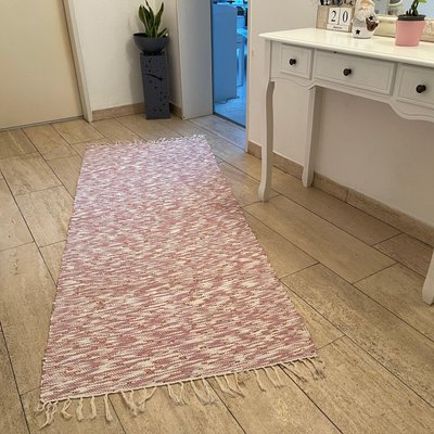 Turkish Flat Weave Kilim Runner-AIV-1149760