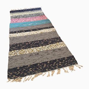 Turkish Flat Weave Kilim Runner-AIV-1149759