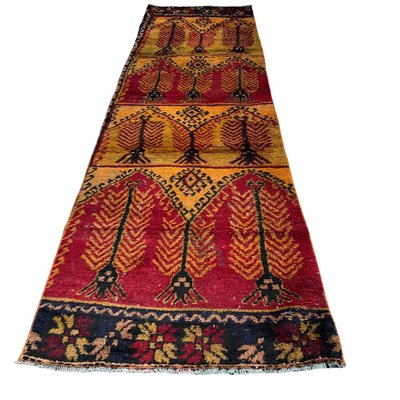 Turkish Hand-Knotted Kayseri Runner Rug-AIV-1312598