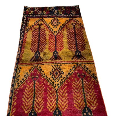 Turkish Hand-Knotted Kayseri Runner Rug-AIV-1312598