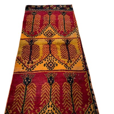 Turkish Hand-Knotted Kayseri Runner Rug-AIV-1312598