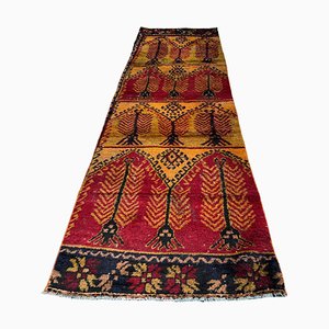 Turkish Hand-Knotted Kayseri Runner Rug-AIV-1312598