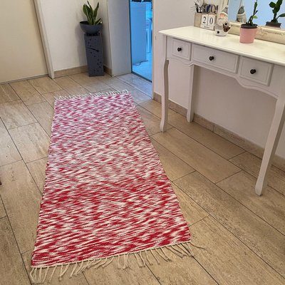 Turkish Kilim Flat Weave Runner-AIV-1158690