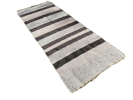 Turkish Kilim Flatweave Runner-AIV-876522