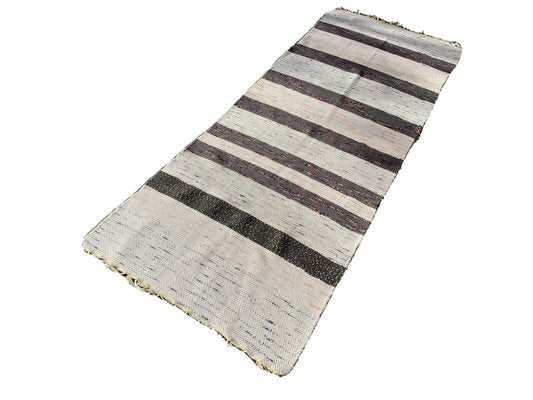 Turkish Kilim Flatweave Runner-AIV-876522