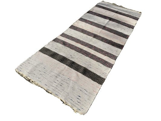 Turkish Kilim Flatweave Runner-AIV-876522