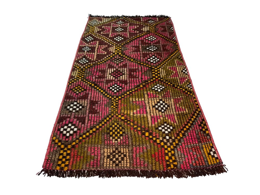 Turkish Kilim Rug, 1970s