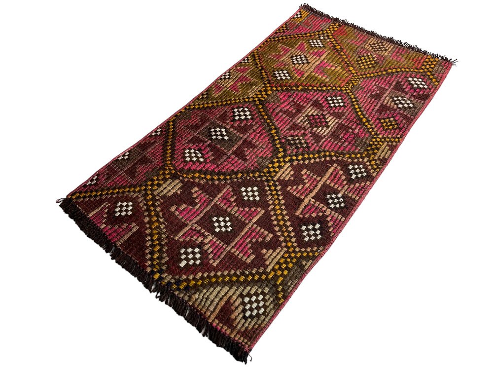 Turkish Kilim Rug, 1970s