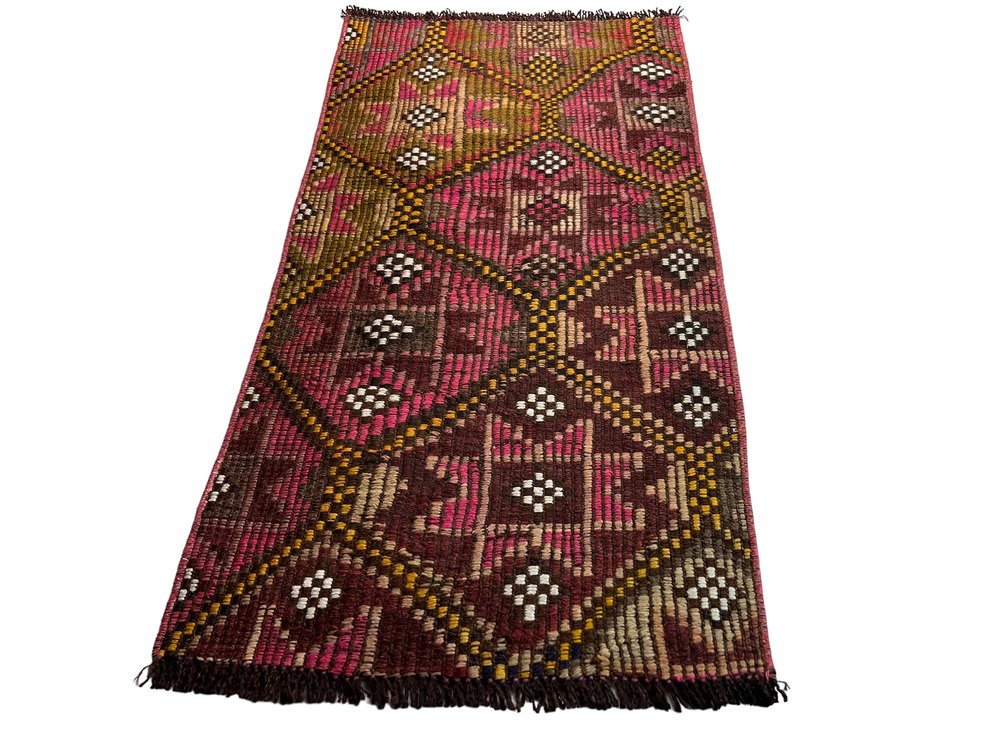 Turkish Kilim Rug, 1970s