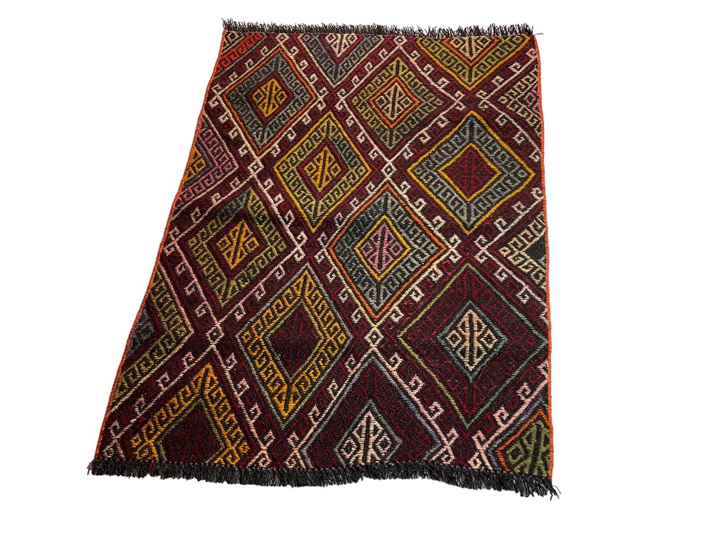 Turkish Kilim Rug, 1970s