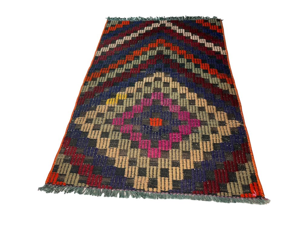 Turkish Kilim Rug, 1970s