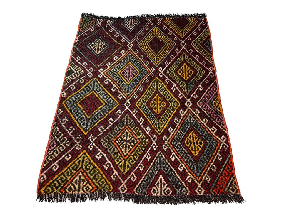 Turkish Kilim Rug, 1970s