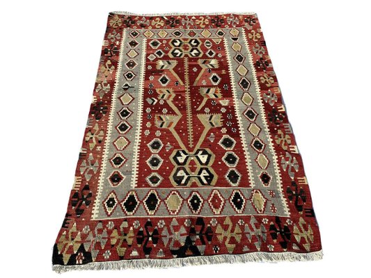 Turkish Kilim Rug-AIV-901526