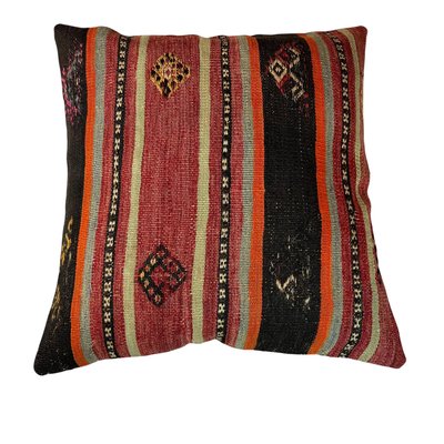 Turkish Kilim Rug Cushion Cover-AIV-1120372