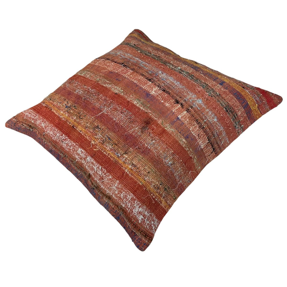 Turkish Kilim Rug Cushion Cover for Meditation Bench