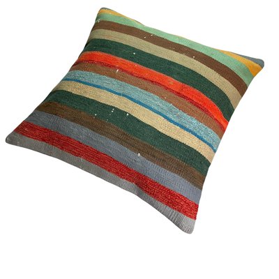 Turkish Kilim Rug Cushion Cover for Meditation Bench-AIV-1107988