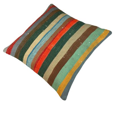 Turkish Kilim Rug Cushion Cover for Meditation Bench-AIV-1107988