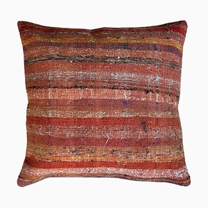 Turkish Kilim Rug Cushion Cover for Meditation Bench-AIV-1107952