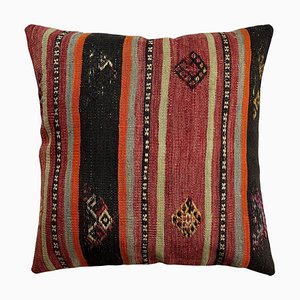 Turkish Kilim Rug Cushion Cover-AIV-1120372