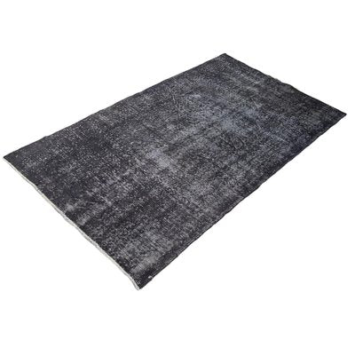 Turkish Over-Dyed Grey Rug in Wool-AIV-1333513