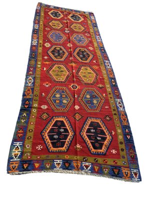 Turkish Sarkisla Kilim Rug, 1940s-AIV-1763463