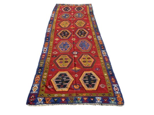 Turkish Sarkisla Kilim Rug, 1940s-AIV-1763463