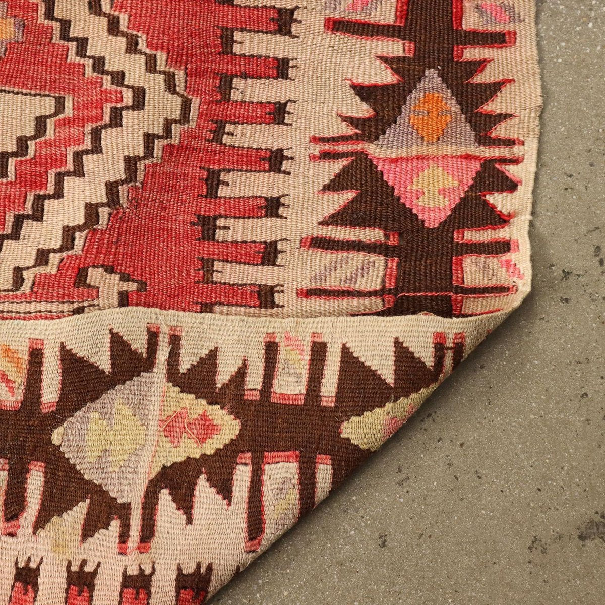 Turkish Wool Kilim Rug