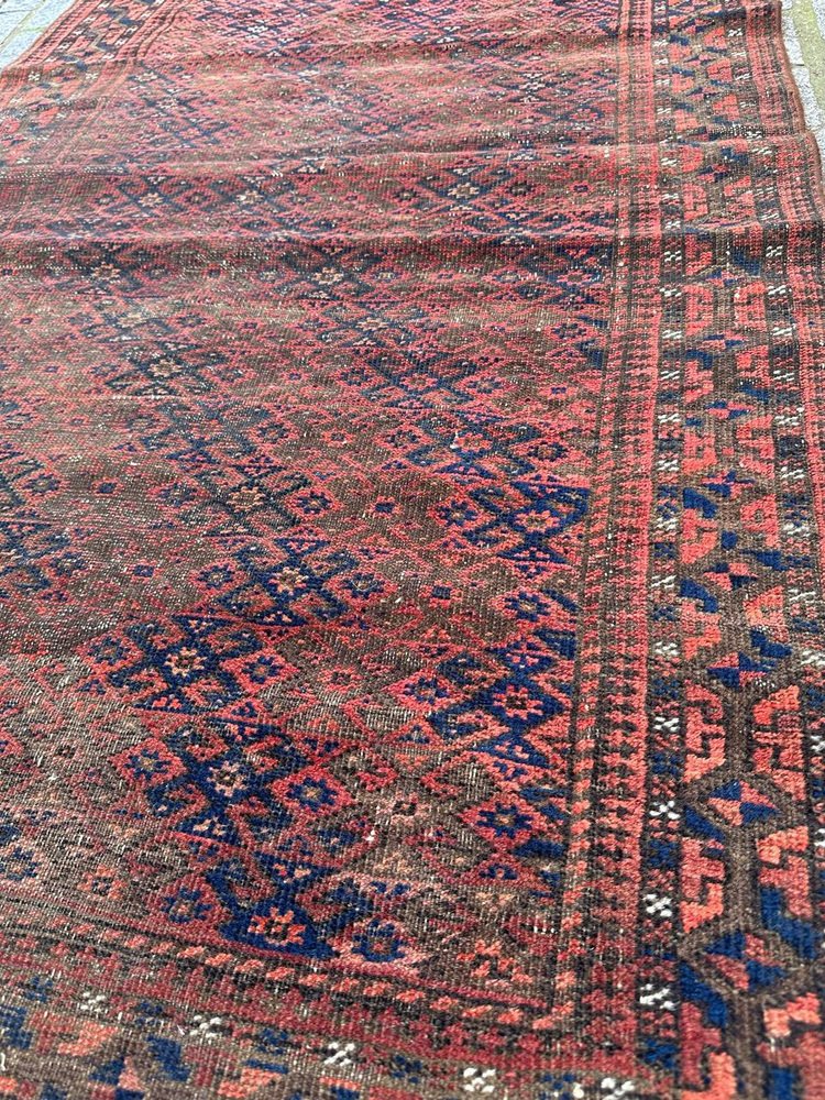 Turkmen Baluch Rug, 1950s