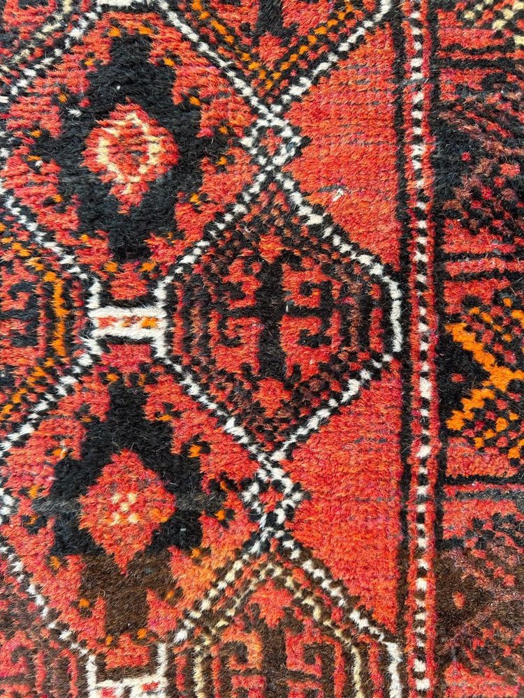 Turkmen Baluch Rug, 1950s