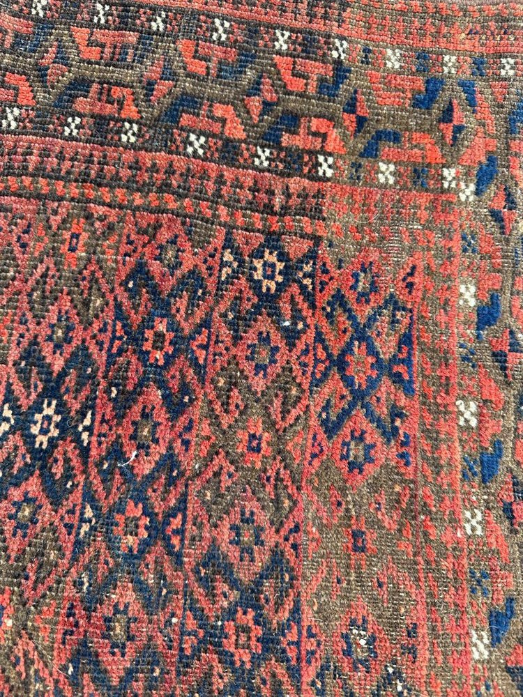 Turkmen Baluch Rug, 1950s