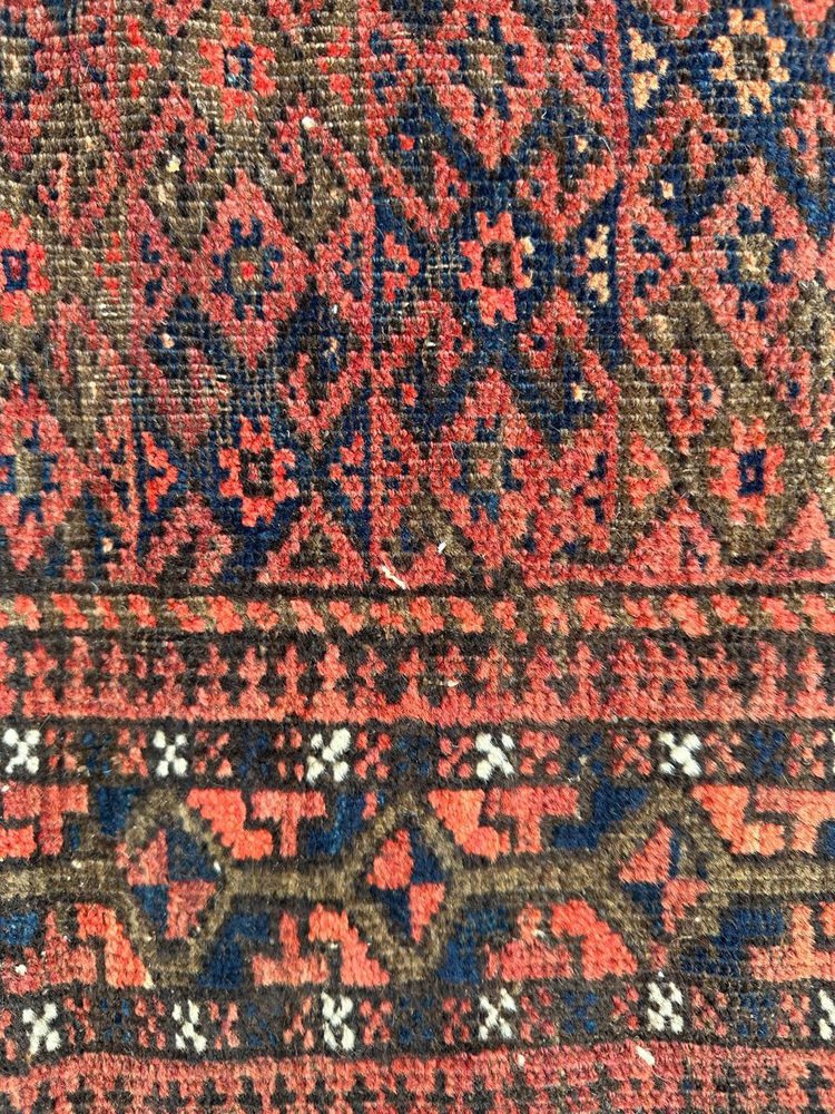 Turkmen Baluch Rug, 1950s