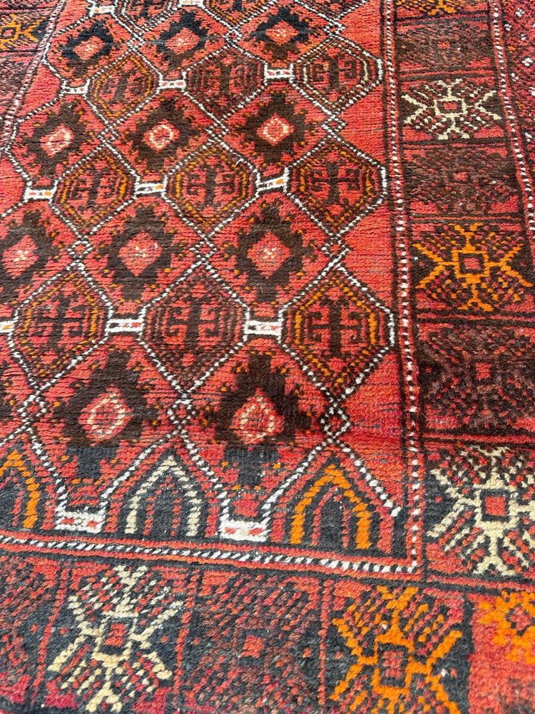 Turkmen Baluch Rug, 1950s