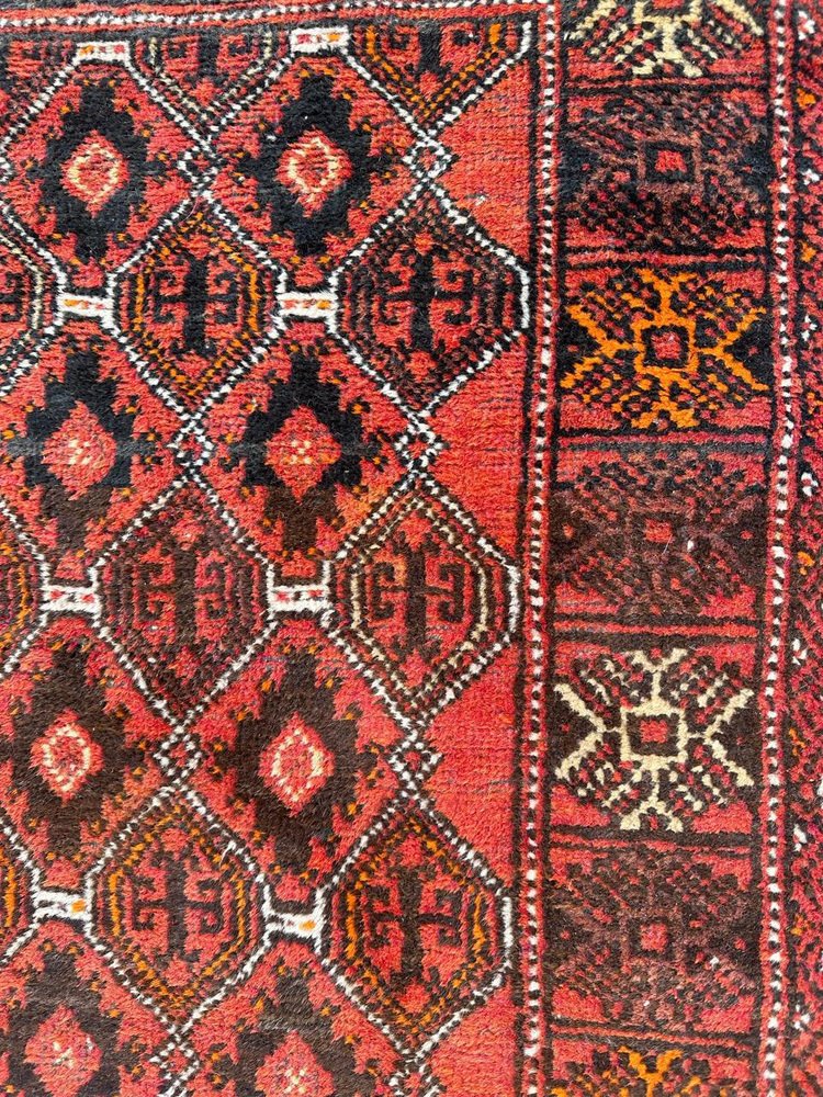 Turkmen Baluch Rug, 1950s