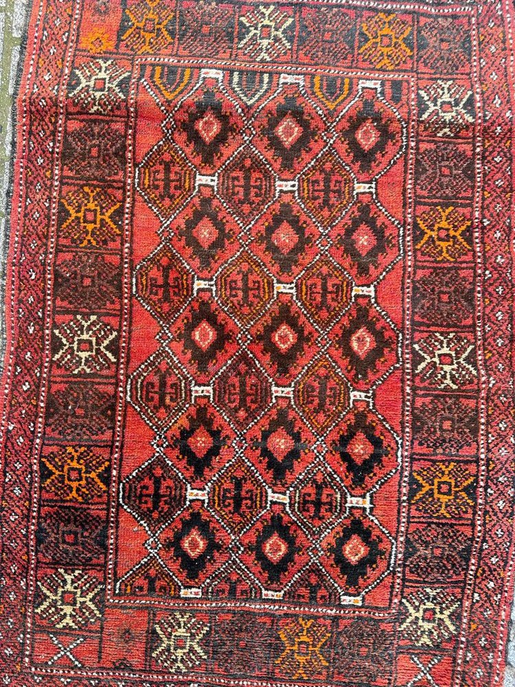 Turkmen Baluch Rug, 1950s