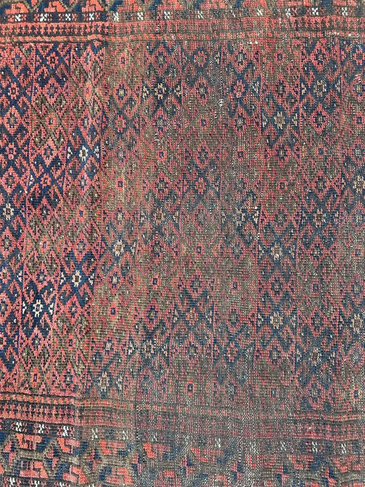 Turkmen Baluch Rug, 1950s