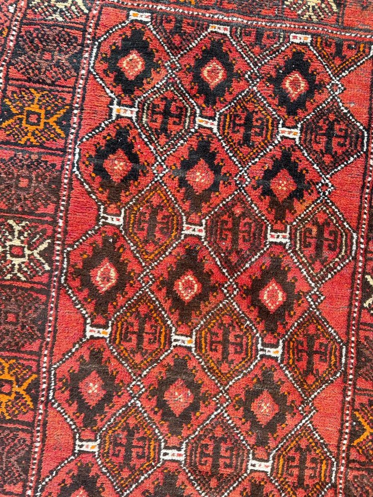 Turkmen Baluch Rug, 1950s