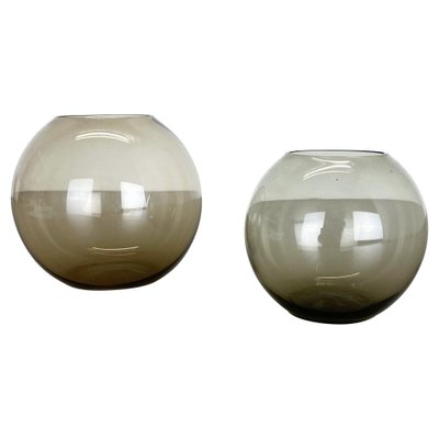 Turmalin Ball Vases by Wilhelm Wagenfeld for WMF, Germany, 1960s, Set of 2-QZ-1133569