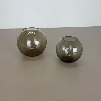 Turmalin Ball Vases by Wilhelm Wagenfeld for WMF, Germany, 1960s, Set of 2-QZ-1133569