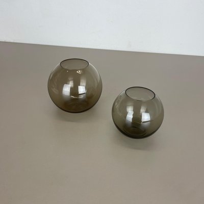 Turmalin Ball Vases by Wilhelm Wagenfeld for WMF, Germany, 1960s, Set of 2-QZ-1133569