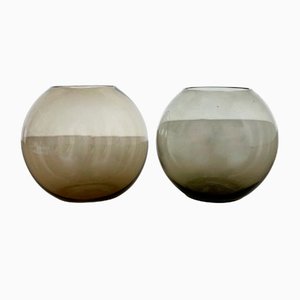 Turmalin Ball Vases by Wilhelm Wagenfeld for WMF, Germany, 1960s, Set of 2-QZ-1133569