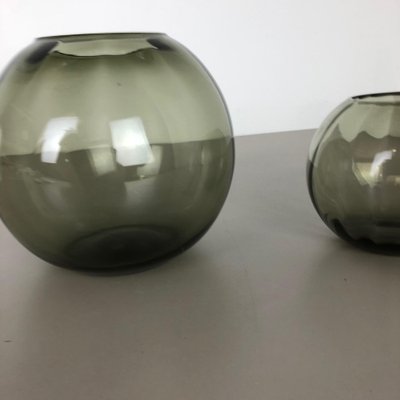 Turmalin Series Ball Vases by Wilhelm Wagenfeld for WMF, Germany, 1960s, Set of 2-QZ-1053037