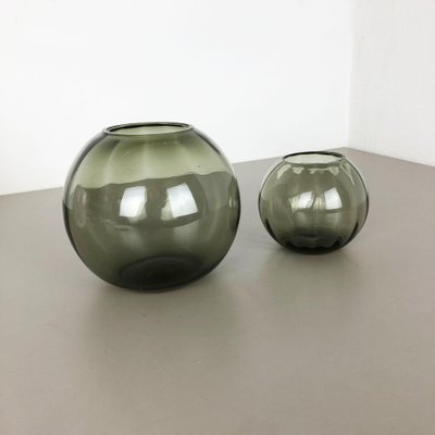 Turmalin Series Ball Vases by Wilhelm Wagenfeld for WMF, Germany, 1960s, Set of 2-QZ-1053037