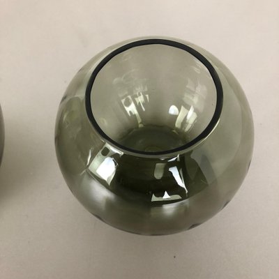 Turmalin Series Ball Vases by Wilhelm Wagenfeld for WMF, Germany, 1960s, Set of 2-QZ-1053037