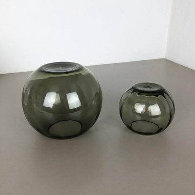 Turmalin Series Ball Vases by Wilhelm Wagenfeld for WMF, Germany, 1960s, Set of 2-QZ-1053037