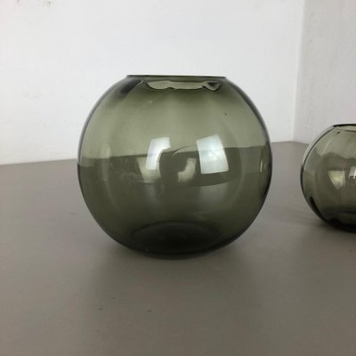 Turmalin Series Ball Vases by Wilhelm Wagenfeld for WMF, Germany, 1960s, Set of 2-QZ-1053037