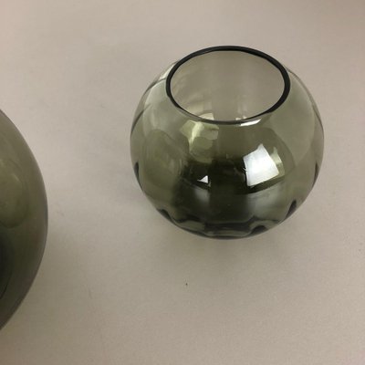 Turmalin Series Ball Vases by Wilhelm Wagenfeld for WMF, Germany, 1960s, Set of 2-QZ-1053037