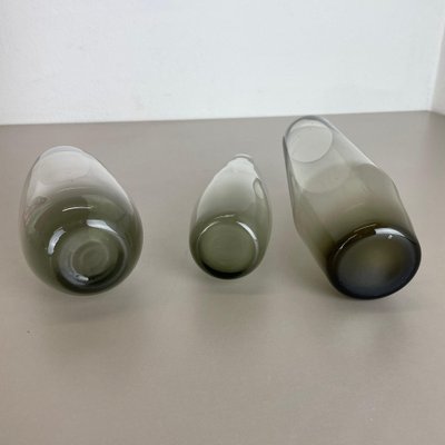 Turmalin Vases Attributed to Wilhelm Wagenfeld for WMF, Germany, 1960s, Set of 3-QZ-1265065