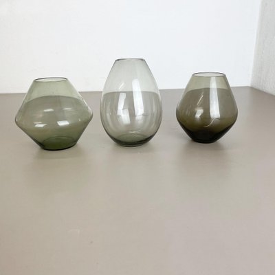 Turmalin Vases Attributed to Wilhelm Wagenfeld for WMF, Germany, 1960s, Set of 3-QZ-1265063