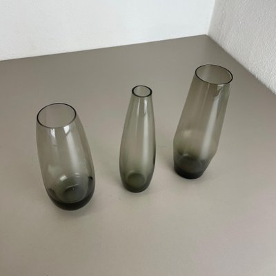 Turmalin Vases Attributed to Wilhelm Wagenfeld for WMF, Germany, 1960s, Set of 3-QZ-1265065