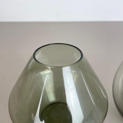 Turmalin Vases Attributed to Wilhelm Wagenfeld for WMF, Germany, 1960s, Set of 3-QZ-1265063